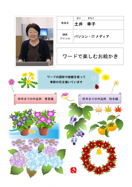 ワードで楽しむお絵かき